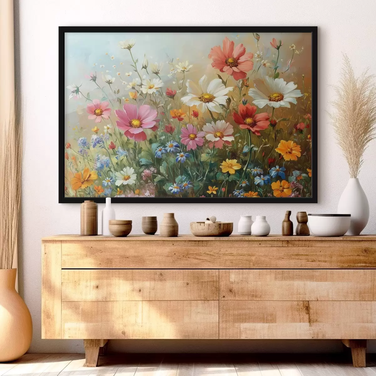 Affiche Fleurs sauvages lumineuses f42852