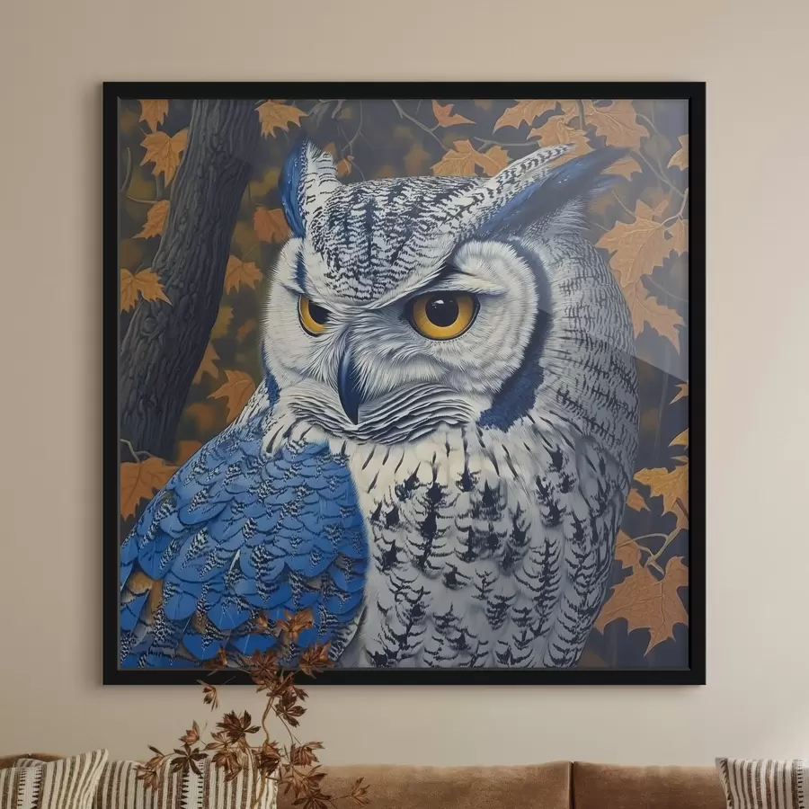 Fotobehang Grote uil f42862