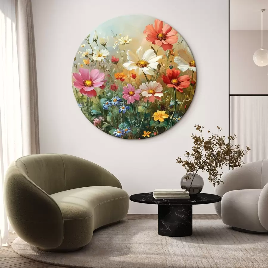  Schilderijen Heldere wilde bloemen r42852