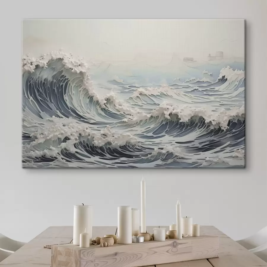 Peintures Peinture imitation vagues s42832