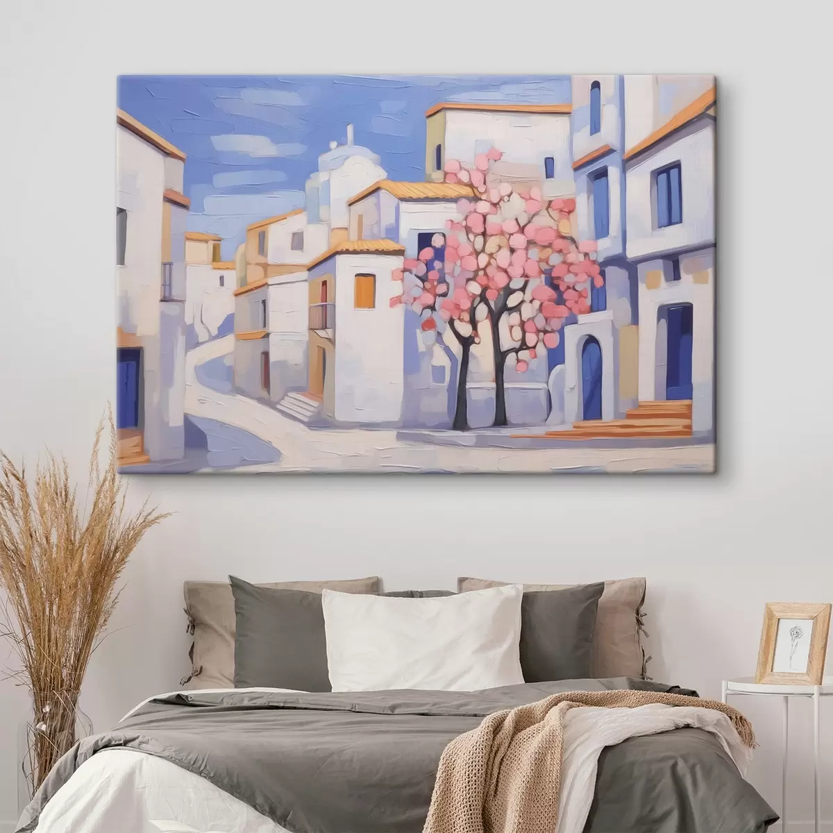  Schilderijen Stadsgezicht imitatieschilderij s42833