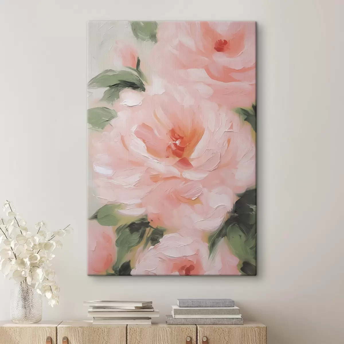  Schilderijen Rozen imitatieschilderij s42838