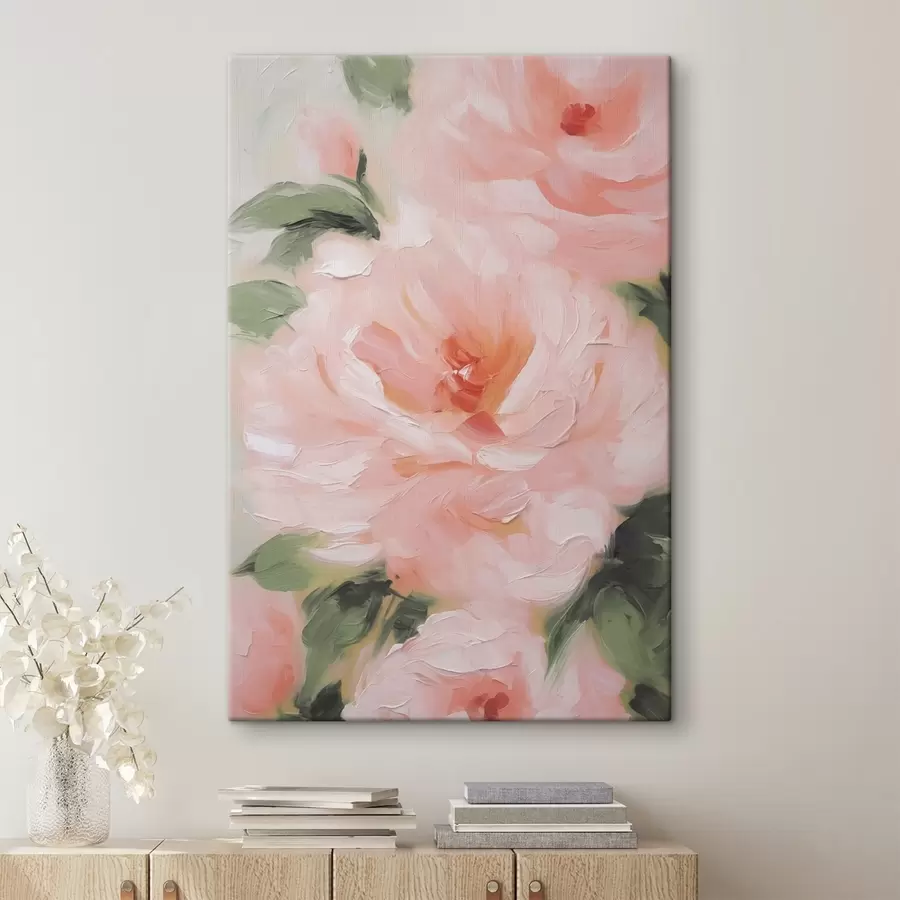  Schilderijen Rozen imitatieschilderij s42838