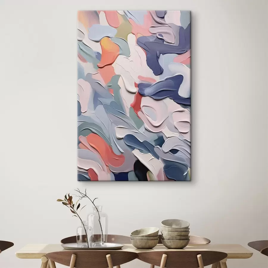  Peintures Abstraction imitation de coups de pinceau s42839