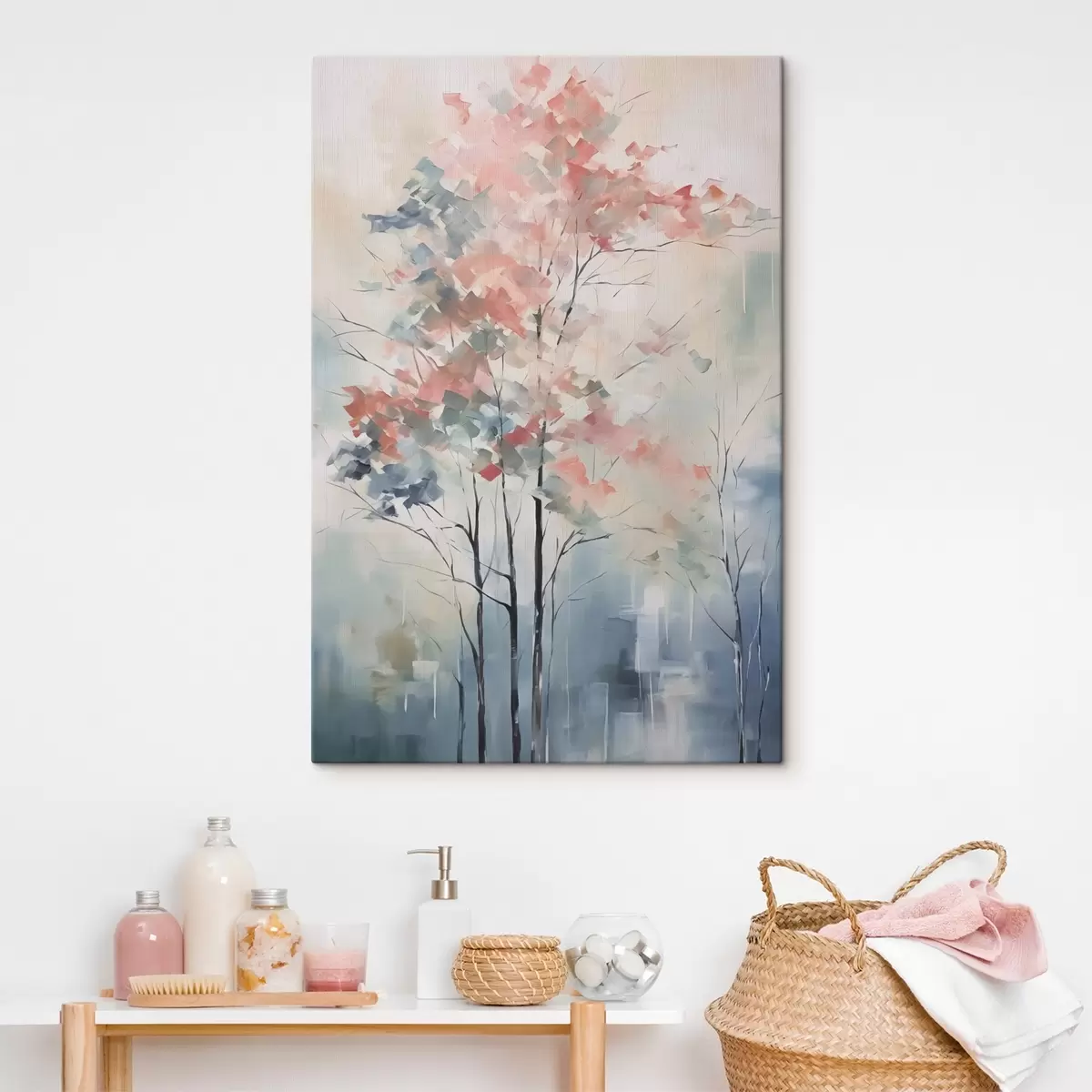  Schilderijen Abstract boom imitatieschilderij s42842