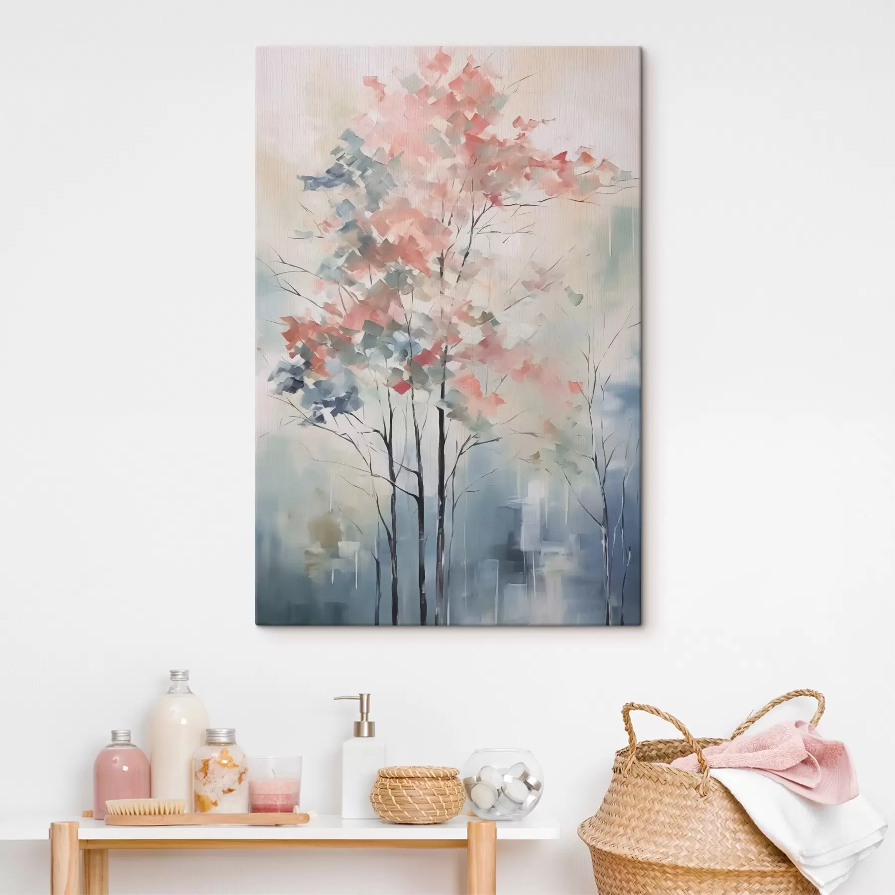  Schilderijen Abstract boom imitatieschilderij s42842