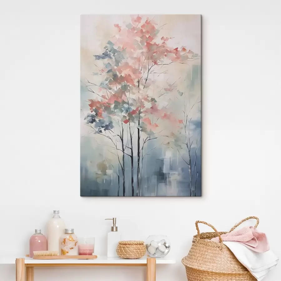  Schilderijen Abstract boom imitatieschilderij s42842