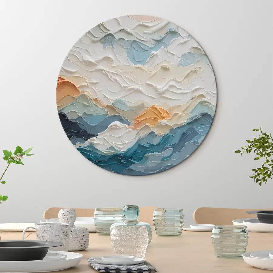  Schilderijen Abstractie imitatie van schilderkunst r42828