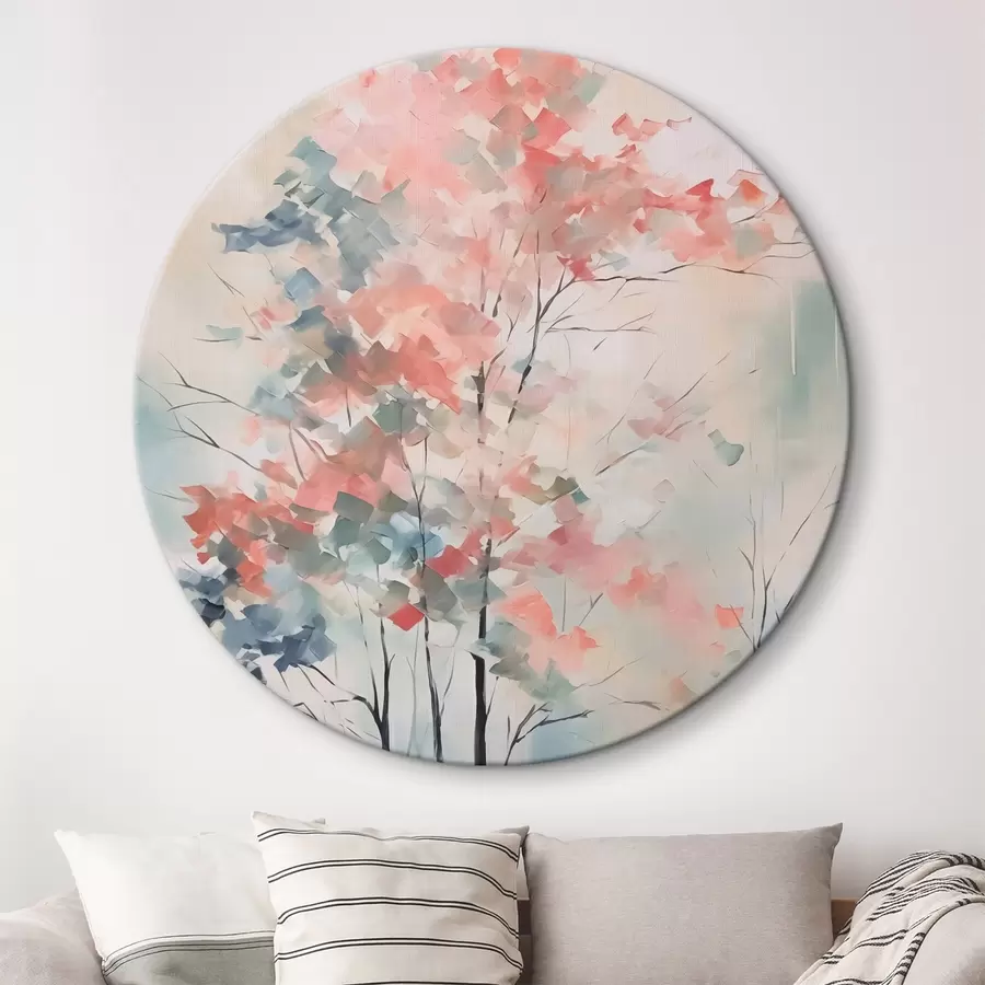  Schilderijen Abstract boom imitatieschilderij r42842