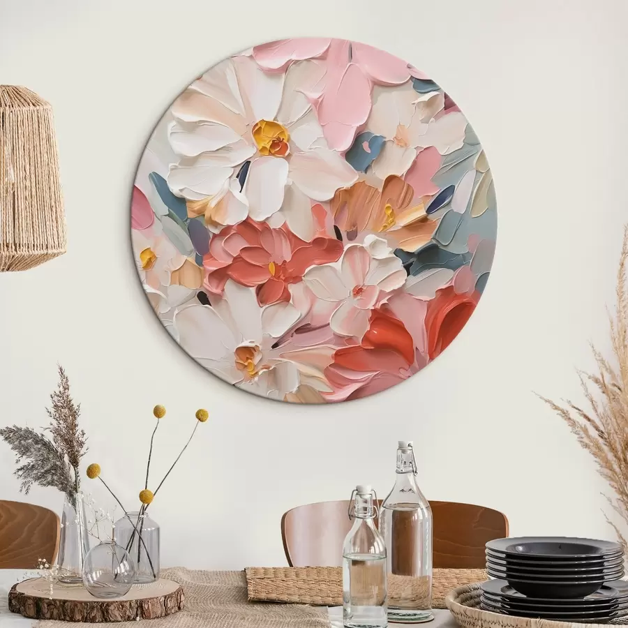  Peintures Peinture abstraite d'imitation de fleurs r42843