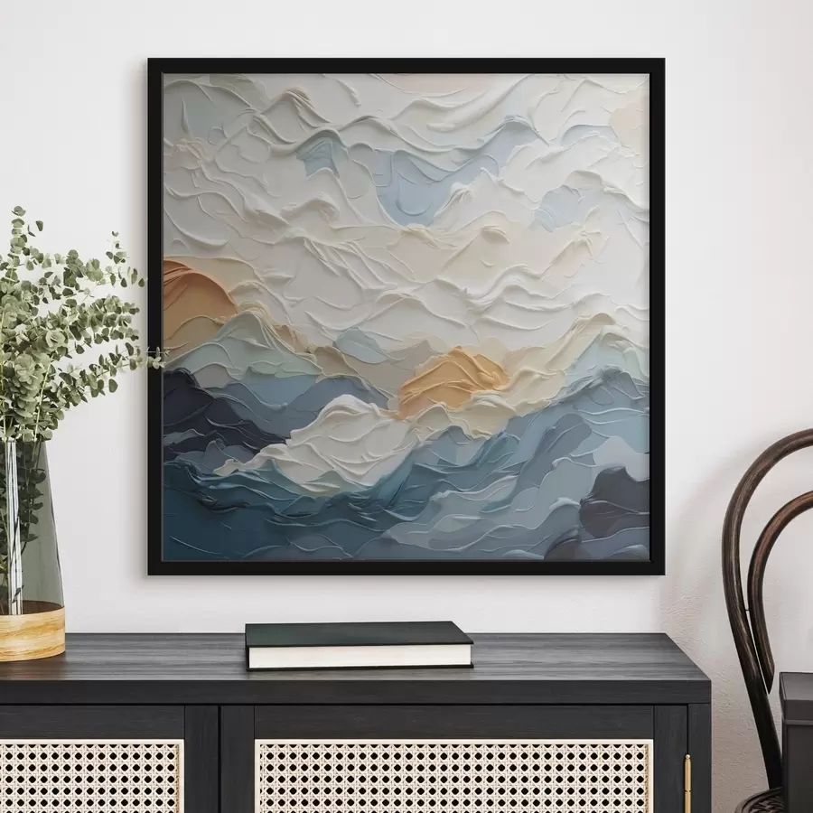 Fotobehang Abstractie imitatie van schilderkunst f42828