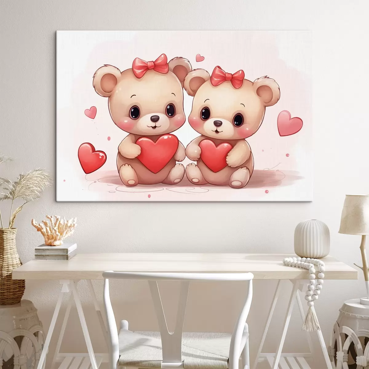  Peintures Un couple d'ours amoureux s42878