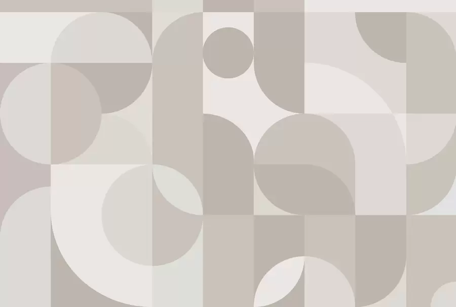 Fotobehang Stijlvolle geometrietrend w03058