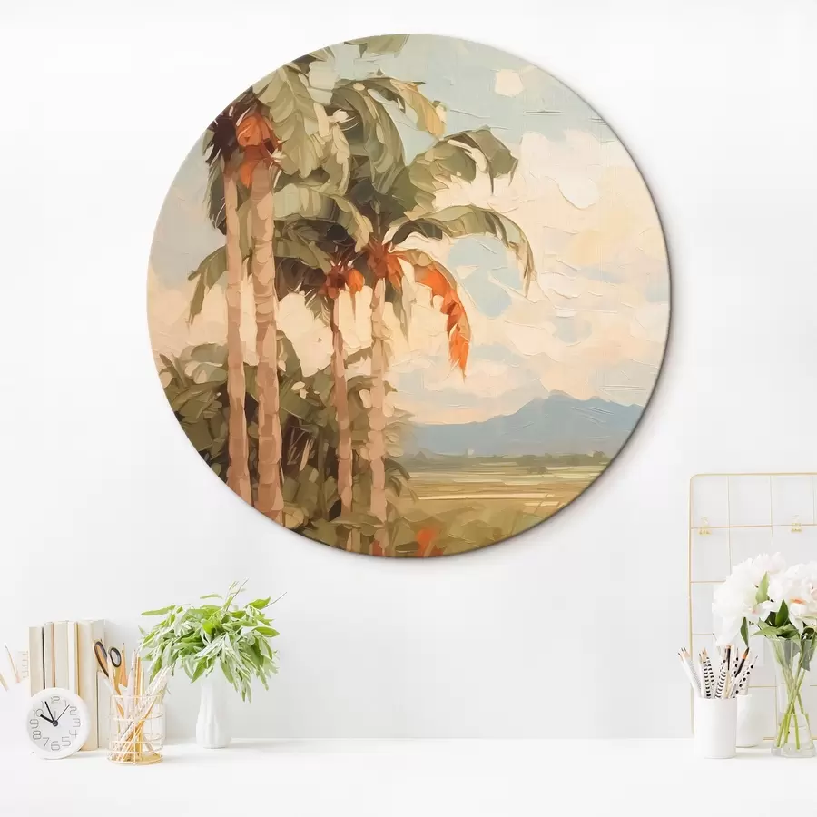  Peintures Peinture imitation palmiers r42898