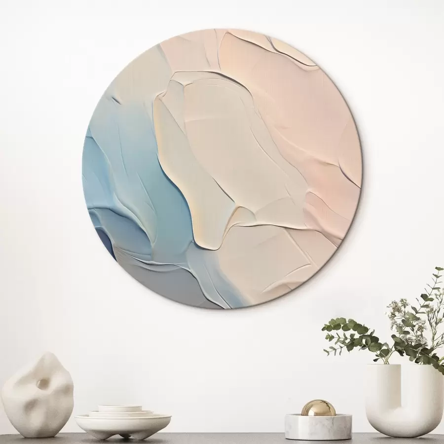 Fotobehang Abstracte imitatie van grote verfstreken r42914