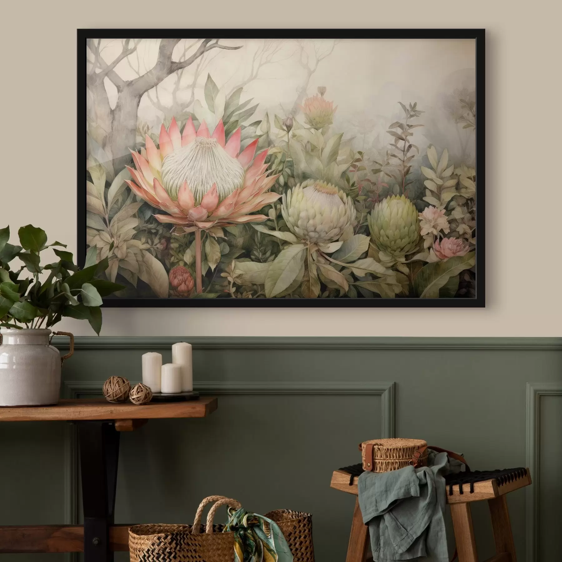 Fotobehang Tropische planten f42894