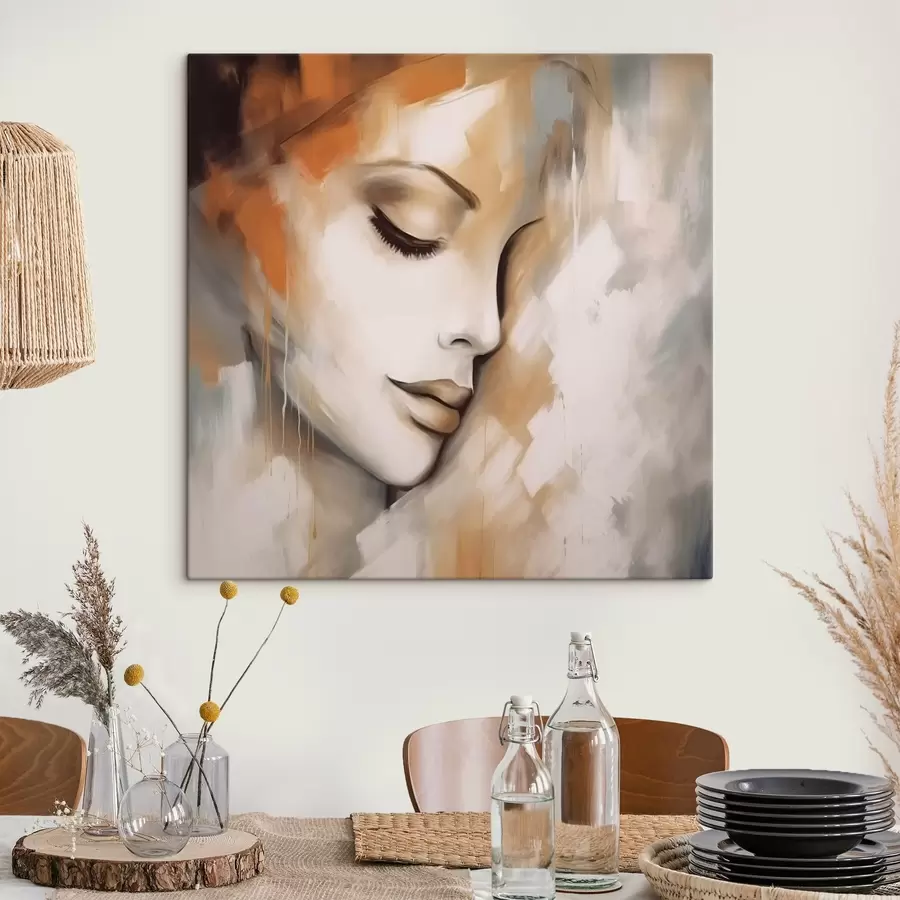  Peintures Visage de fille s42951