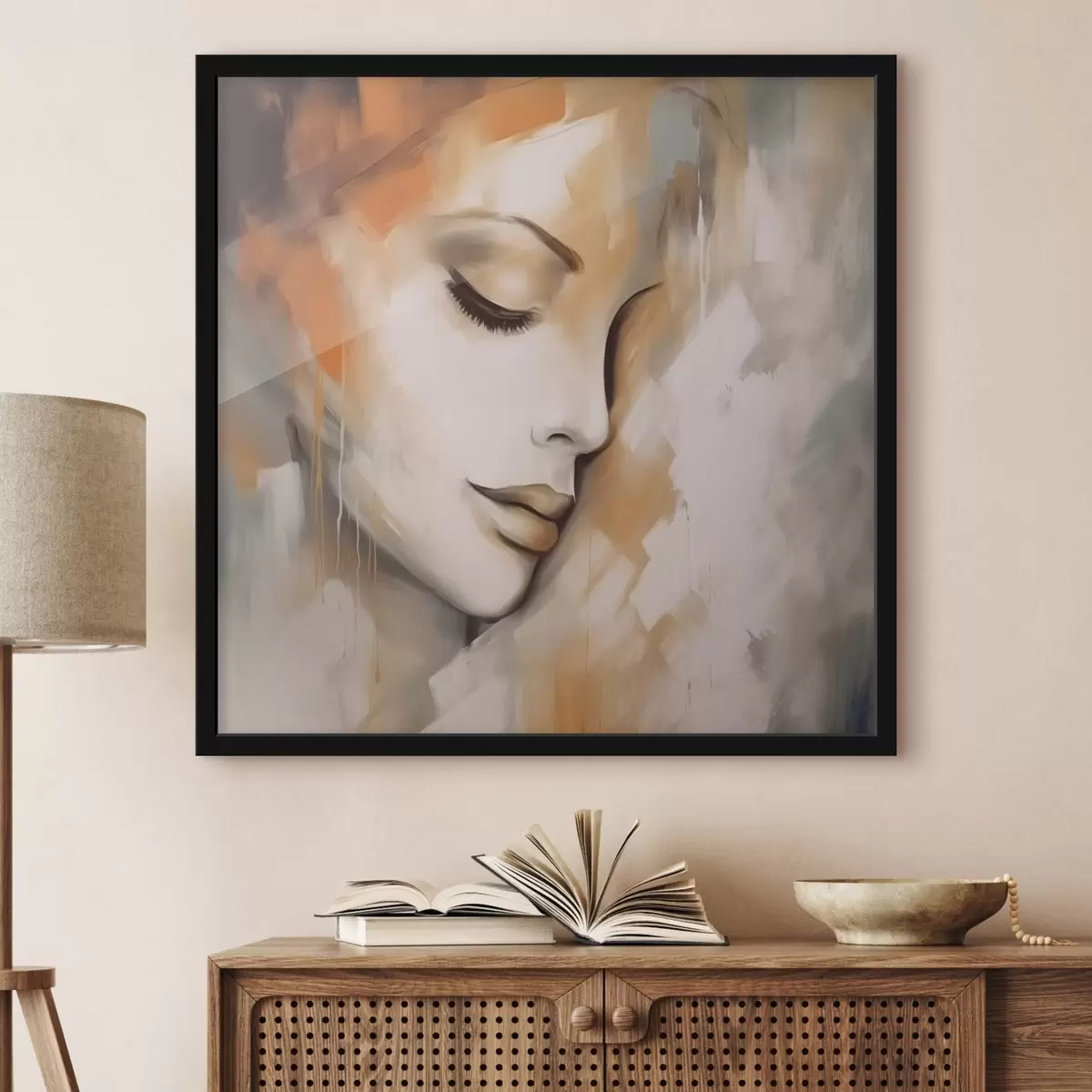 Affiche Visage de fille f42951