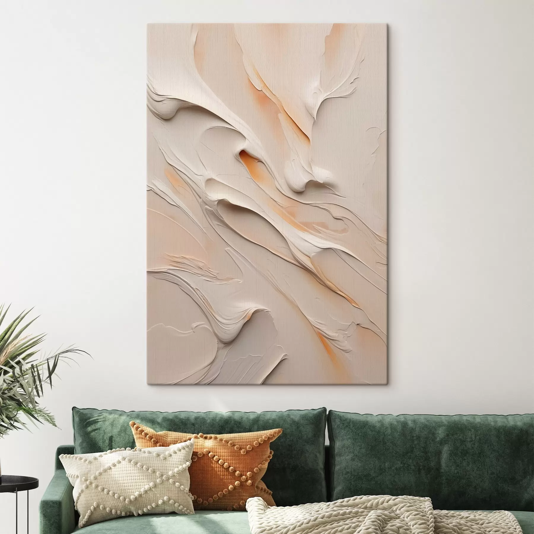 Papier peint photo Abstraction imitation des traits de peinture s42959