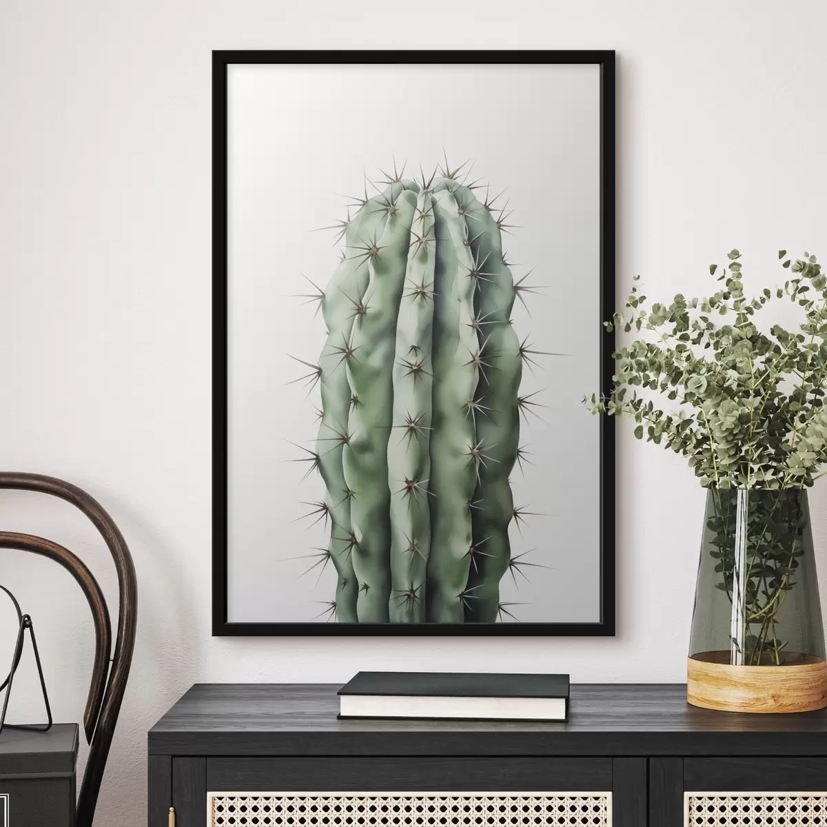 Poster Cactus imitatie aquarel f42961