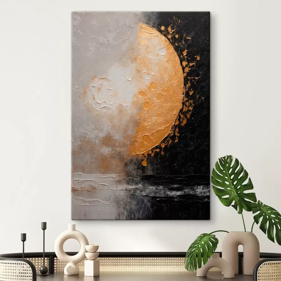  Peintures La lune dans le style de la peinture à l'huile s42766
