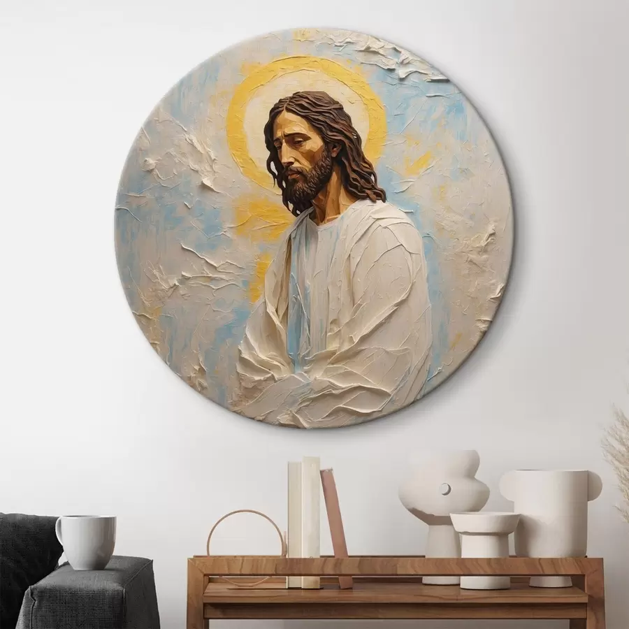  Schilderijen Jerur Chrirt in stijl olieverfschilderij r42768