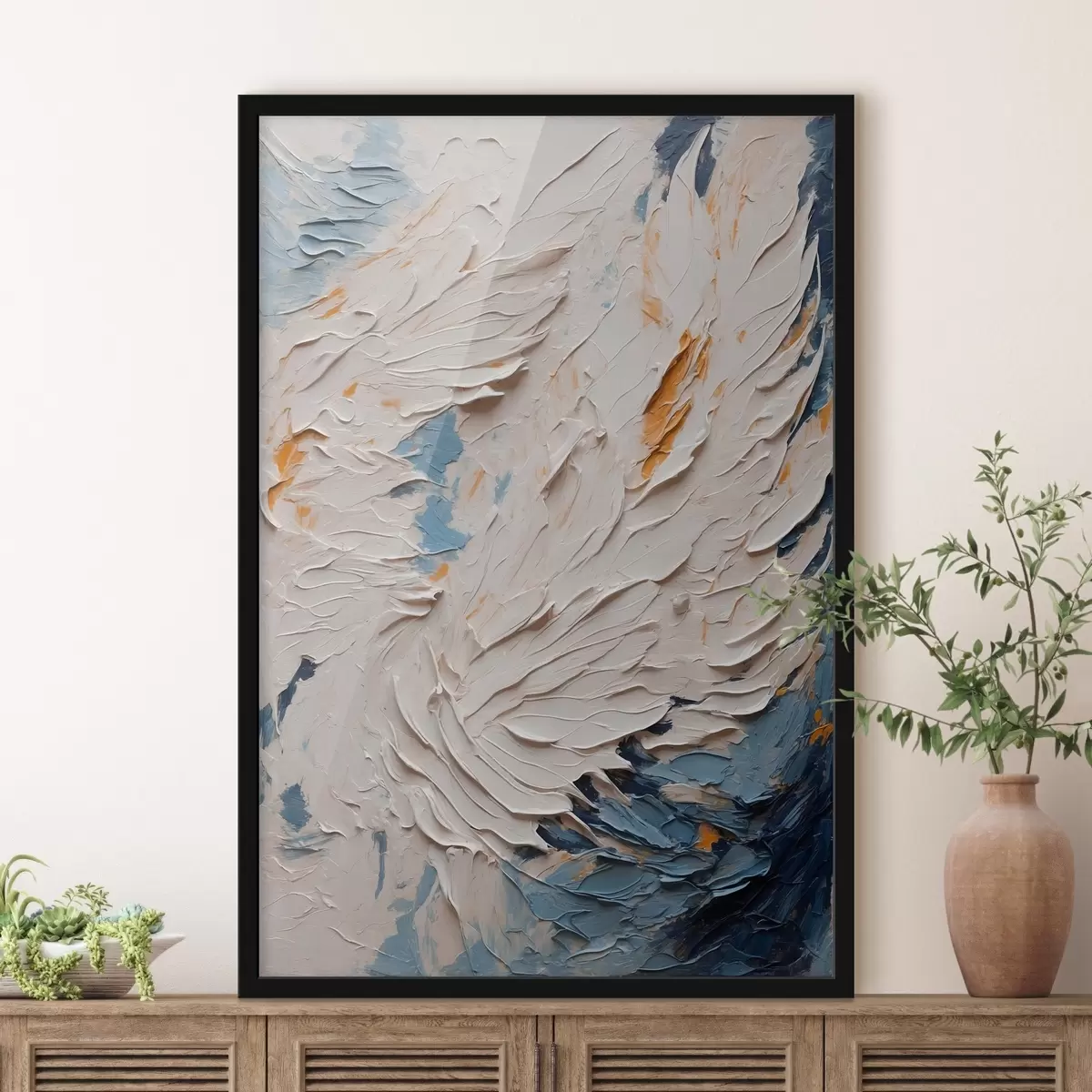 Affiche Aile Abftfact en style peinture à l'huile f42761