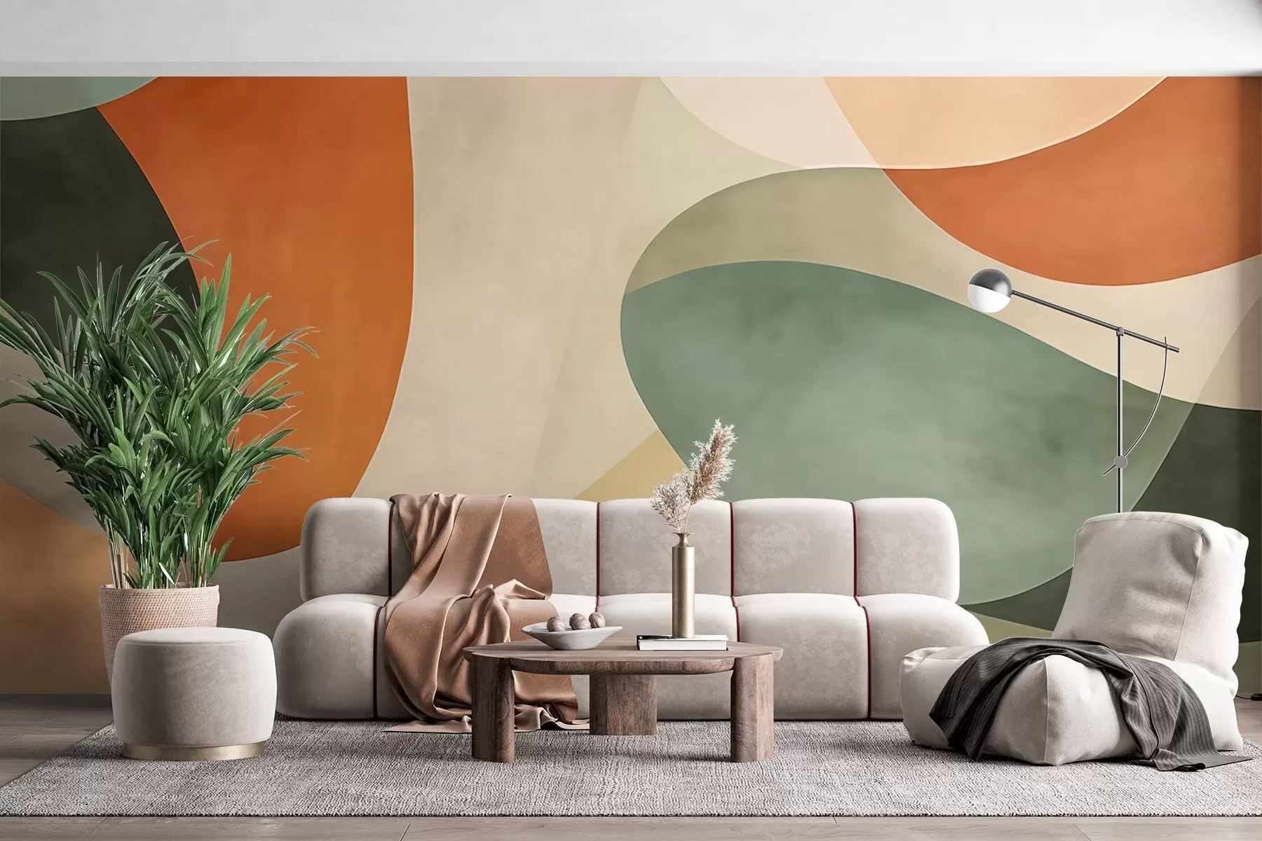 Fotobehang Abstracte samenstelling w03094