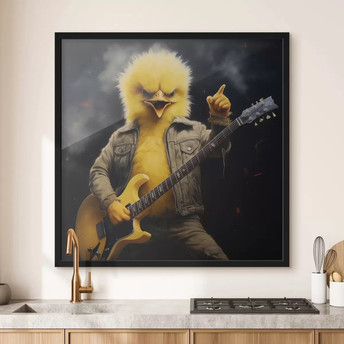 Affiche Poulet à bascule f43029