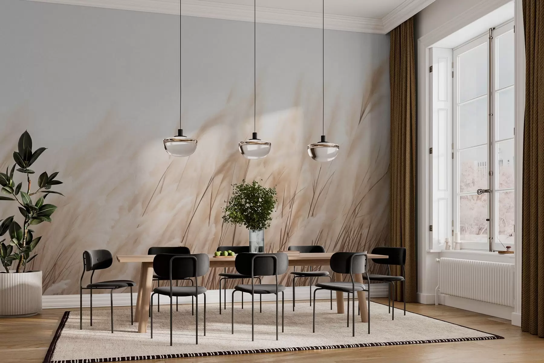 Fotobehang Aartjes in pastelbeige kleuren w03244