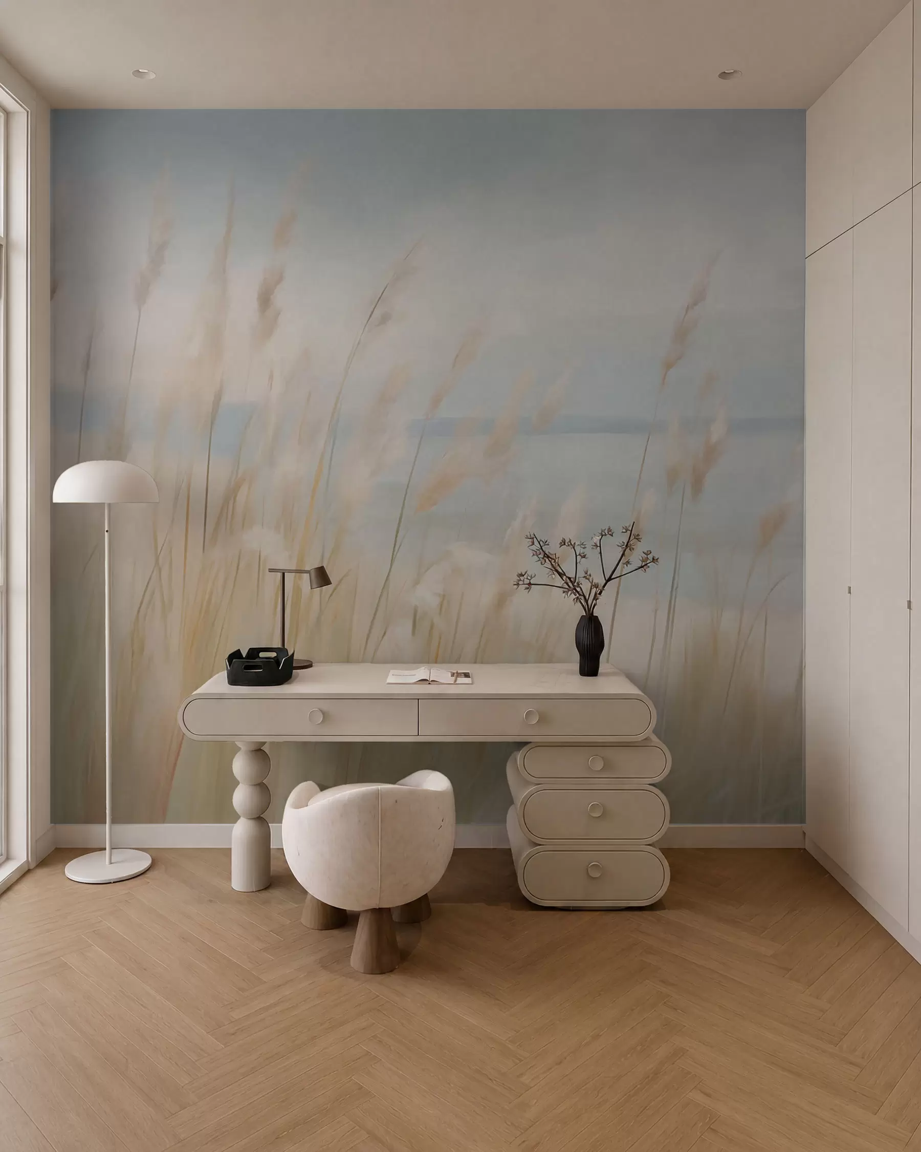 Fotobehang Pampa's Planten w03231