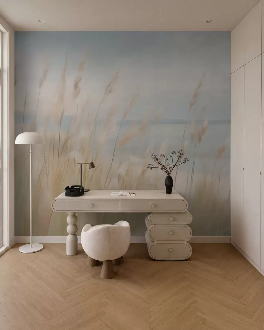 Fotobehang Pampa's Planten w03231