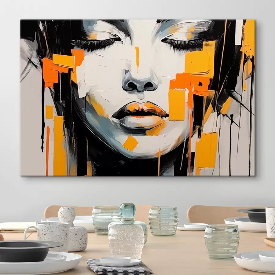  Peintures Portrait abstrait s43019