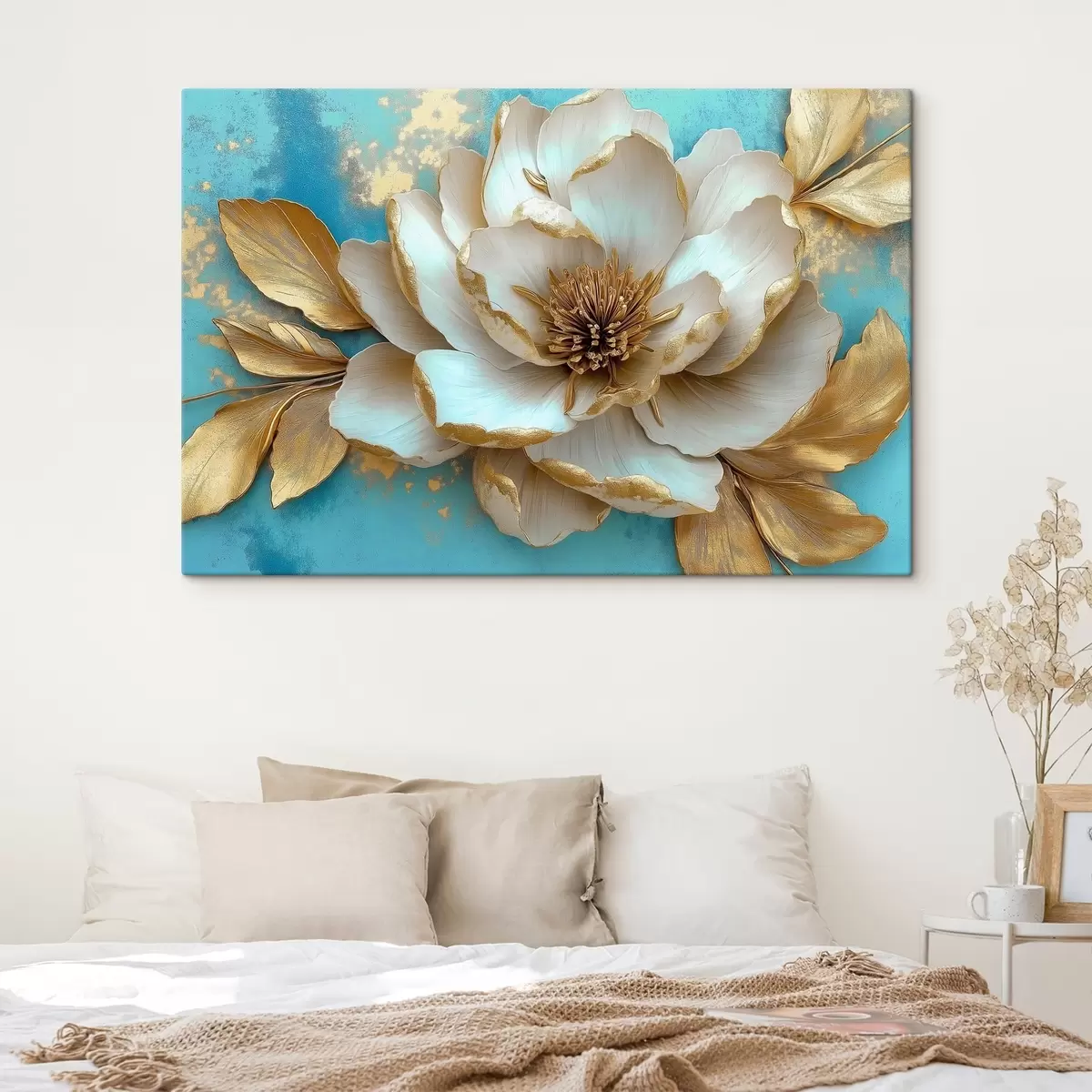  Schilderijen Grote bloem s43022