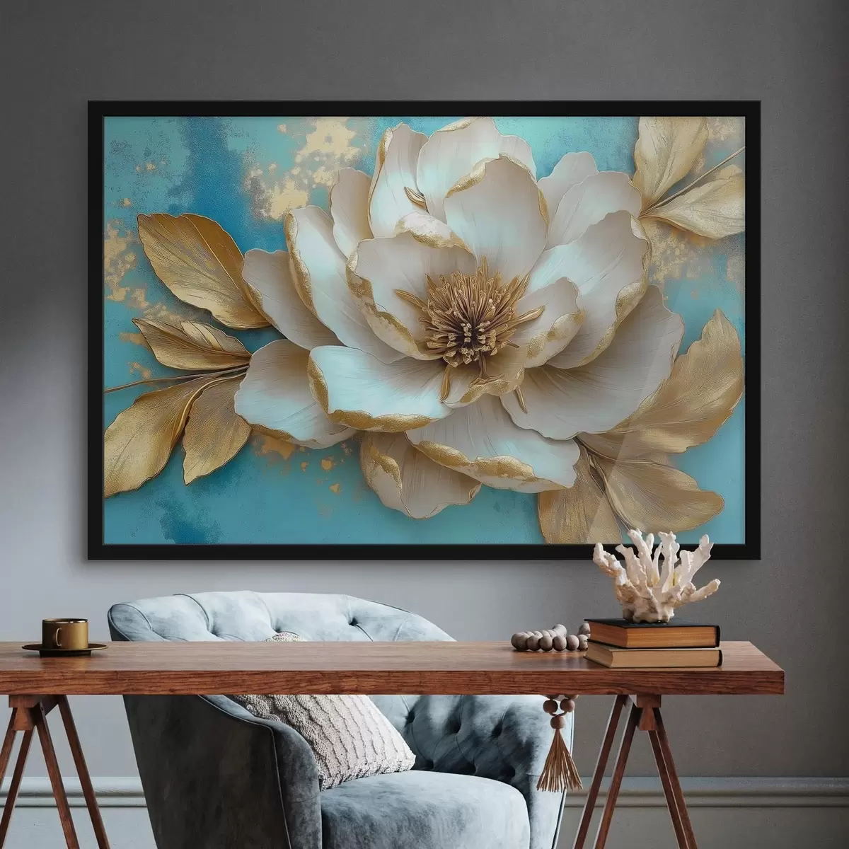 Affiche Grande fleur f43022