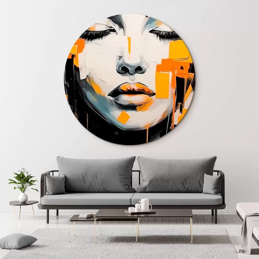  Schilderijen Abstract portret r43019