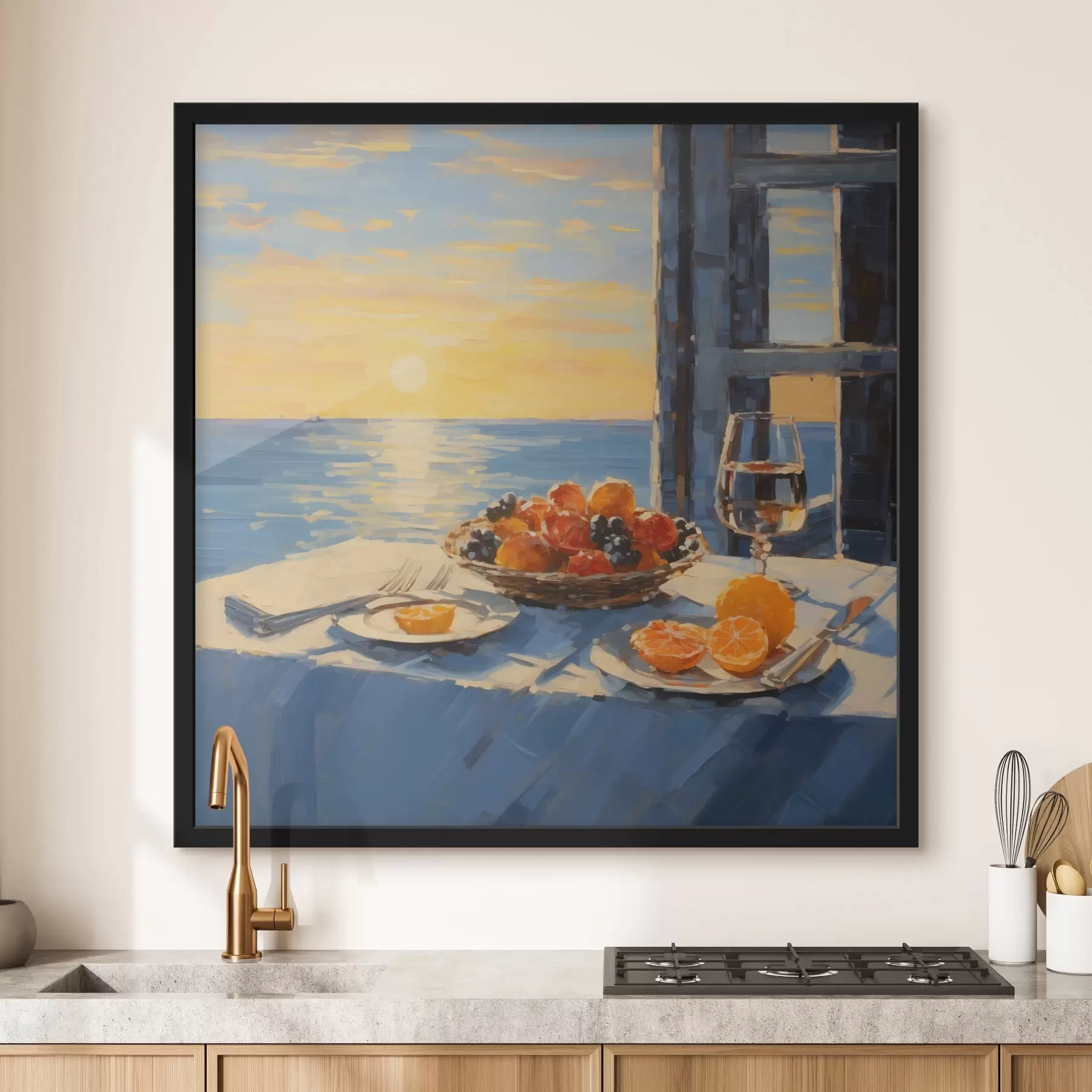 Papier peint photo Goût de soleil levant f43141