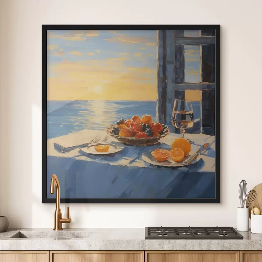 Fotobehang Smaak Zonsopgang f43141