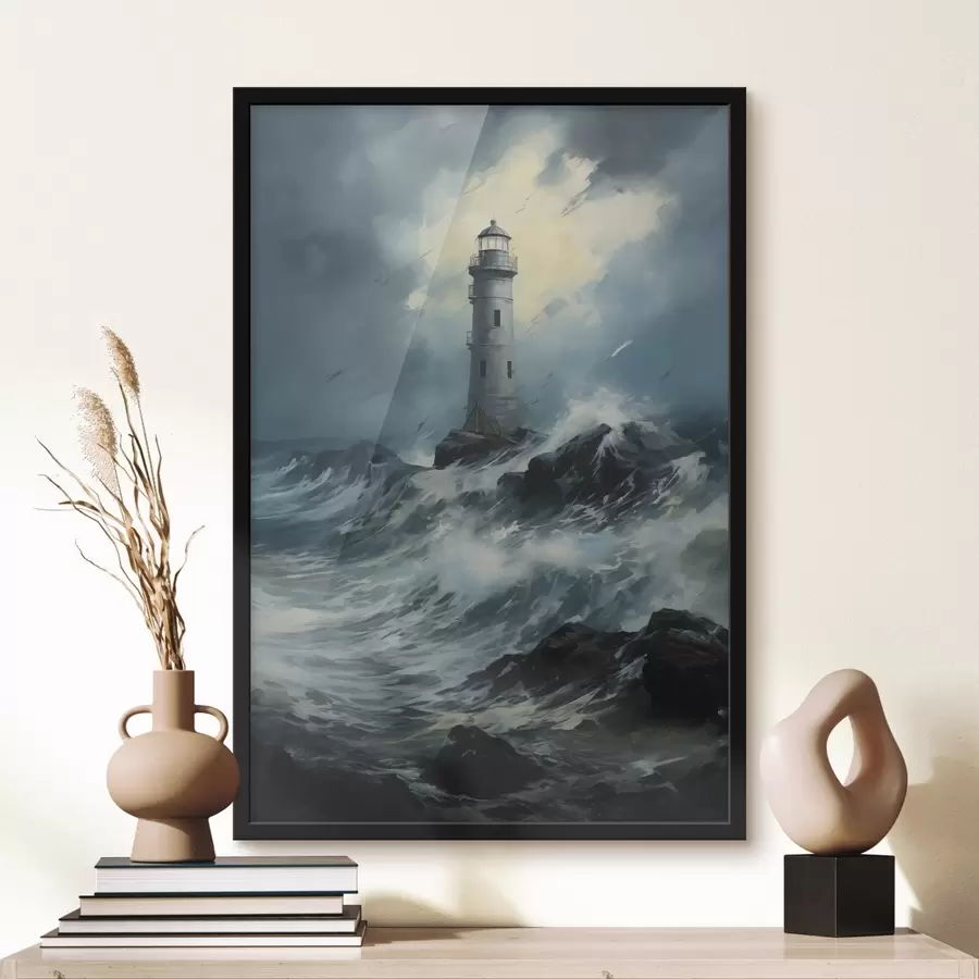 Fotobehang Kracht van de storm f43146