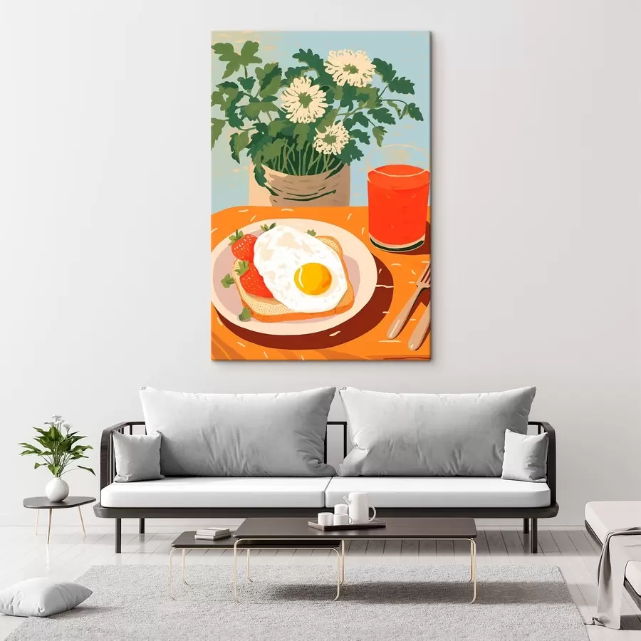  Peintures Croissants pour le petit-déjeuner s43140