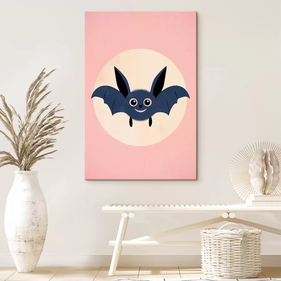  Schilderijen Maanverlichte vleermuis s43151