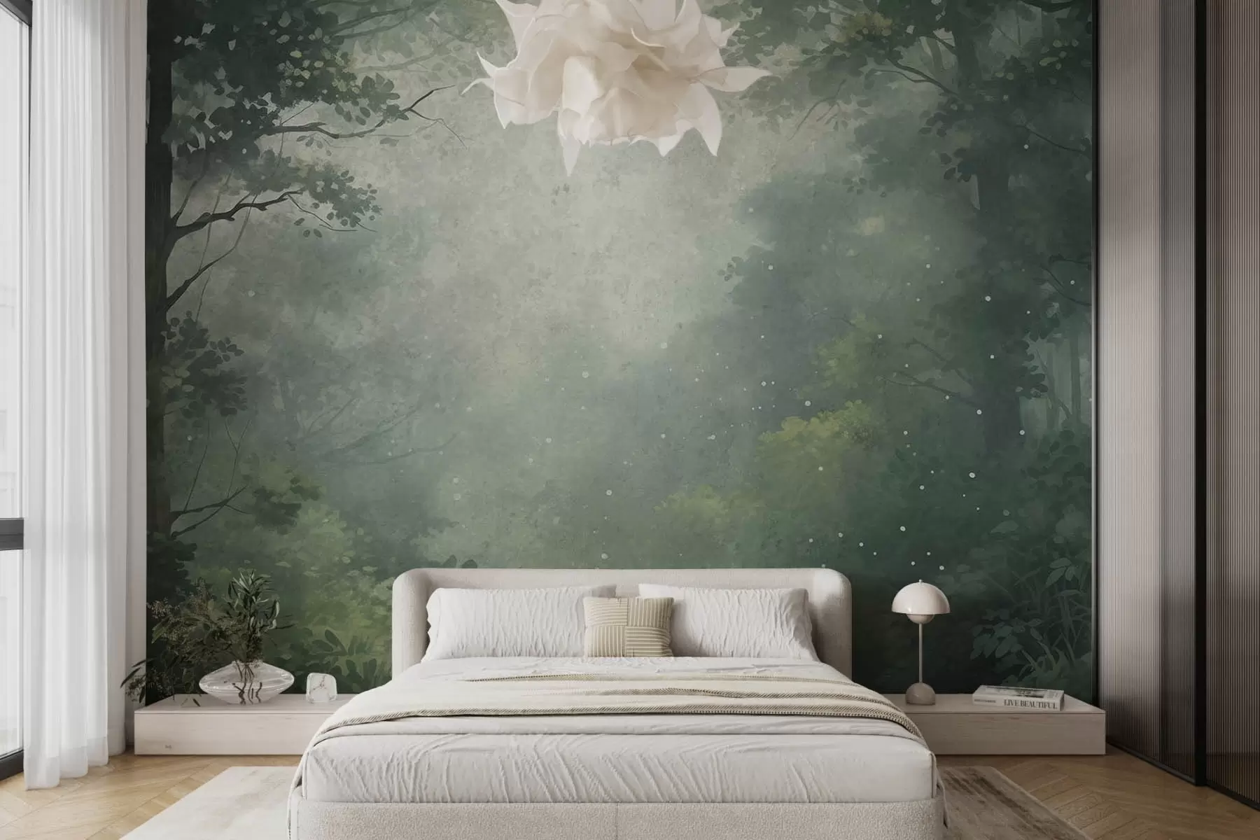 Papier peint photo Forêt de fées w08861v1