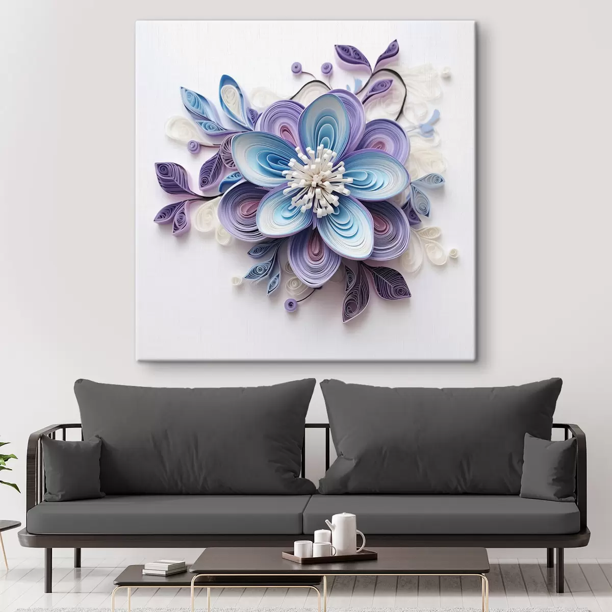  Peintures Fleur abstraite s43123