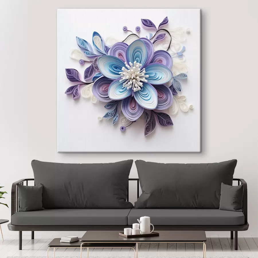  Schilderijen Abstracte bloem s43123