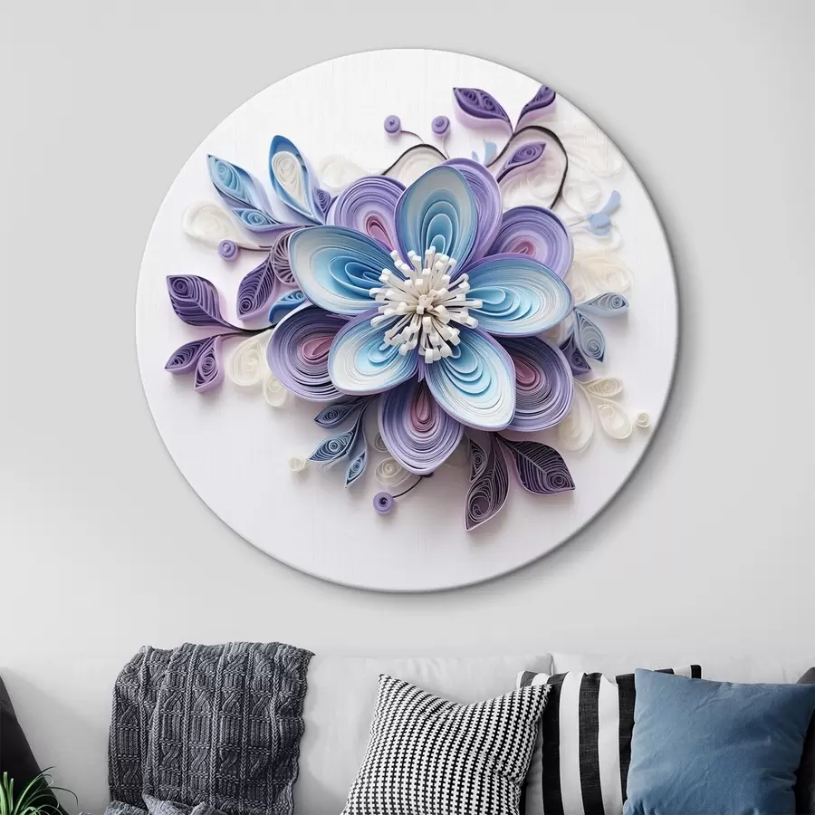  Schilderijen Abstracte bloem r43123