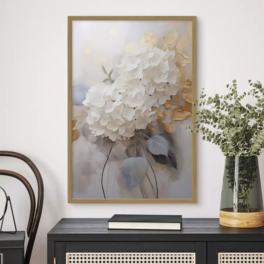Papier peint photo Hortensia luxuriant f43130