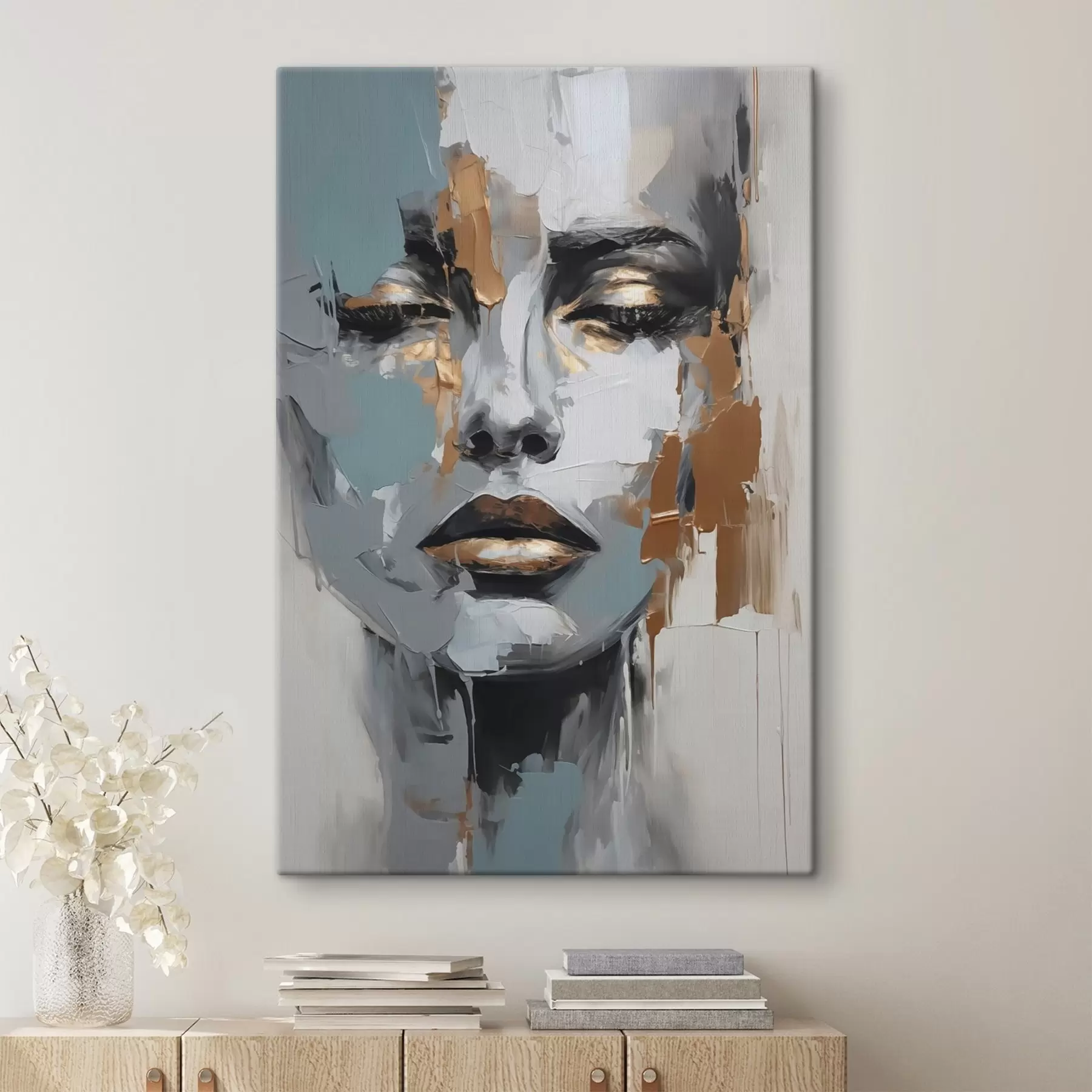  Schilderijen Abstract portret s43197