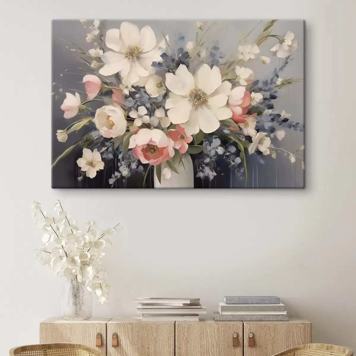  Peintures Fleurs dans un vase s43202