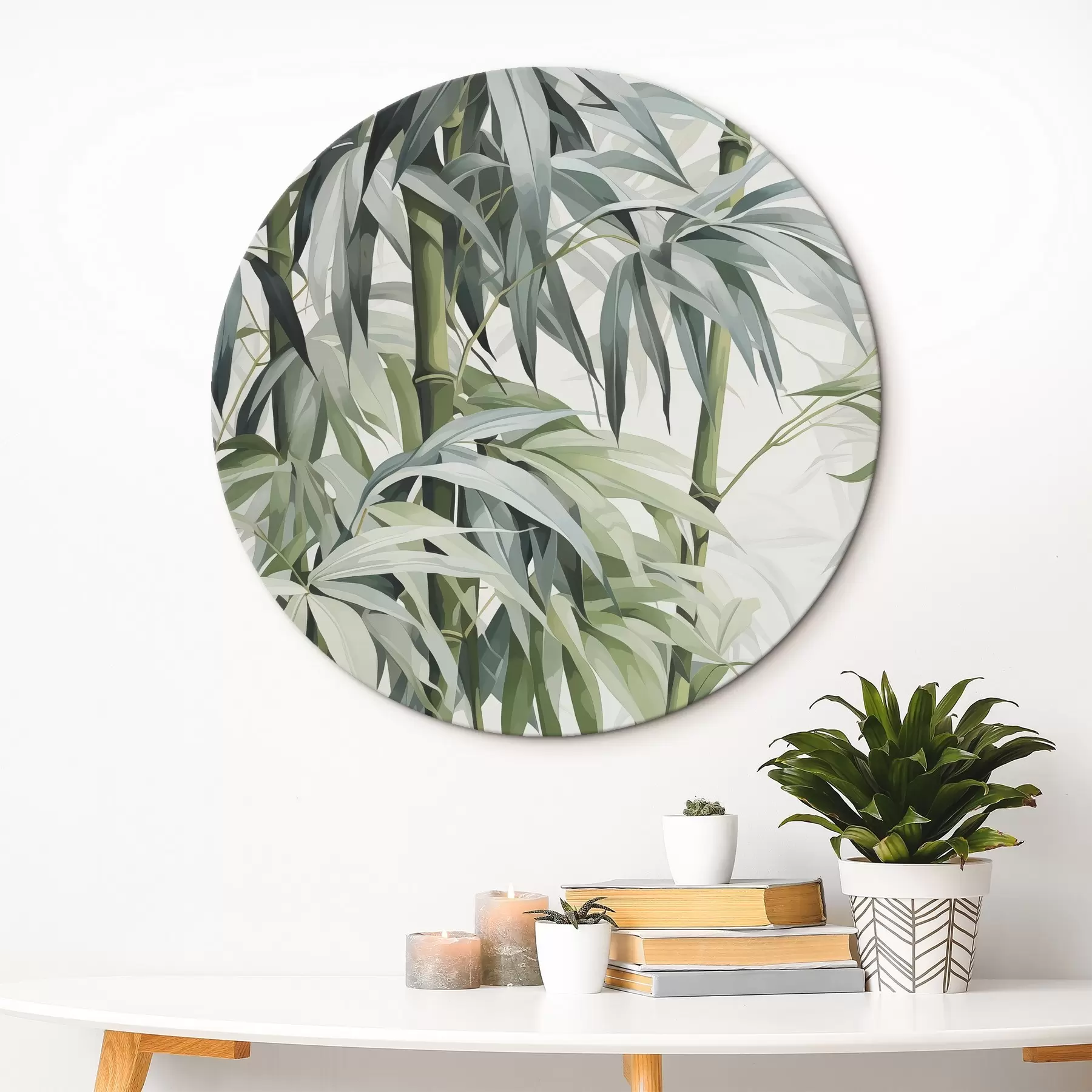 Fotobehang Bamboe bladeren r43195