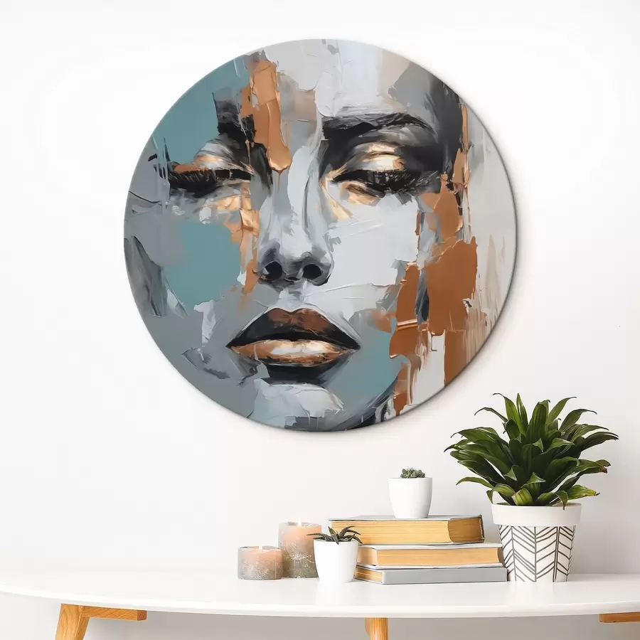  Schilderijen Abstract portret r43197